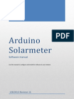 Arduino Solar Meter Software Manual V11