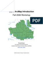 Gis I: Arcmap Introduction: Fall 2006 Workshop