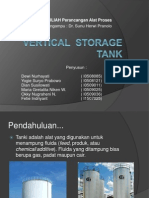 Vertical Storage Tank