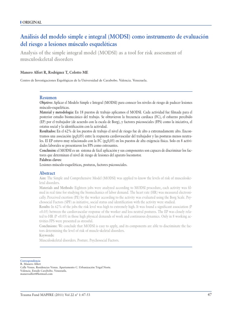 Analisis Modelo MODSI | PDF | Aluminio | Estadísticas