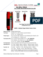 Stage Tools Condensed Oil Wells