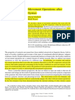 Embick Noyer - Movement Operations After Syntax