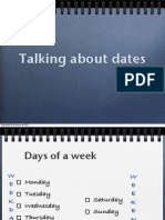 Talking About Dates