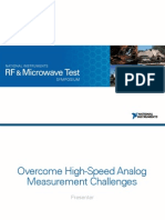 Overcome High-Speed Analog Measurement Challenges