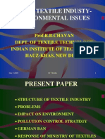 Indian Textile Industy-Environmental Issues