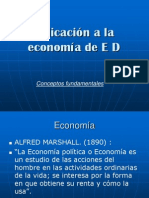 Aplicacion A La Economia