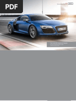 Audi R8 Coupe & Roadster Catalogue (UK)