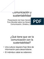 Comunicación y sustentabilidad