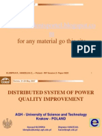 Distributed System Power Quality Improvement