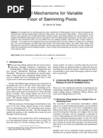 Download Novel Mechanisms for Variable Floor of Swimming Pools by Journal of Computer Science and Engineering SN208171622 doc pdf