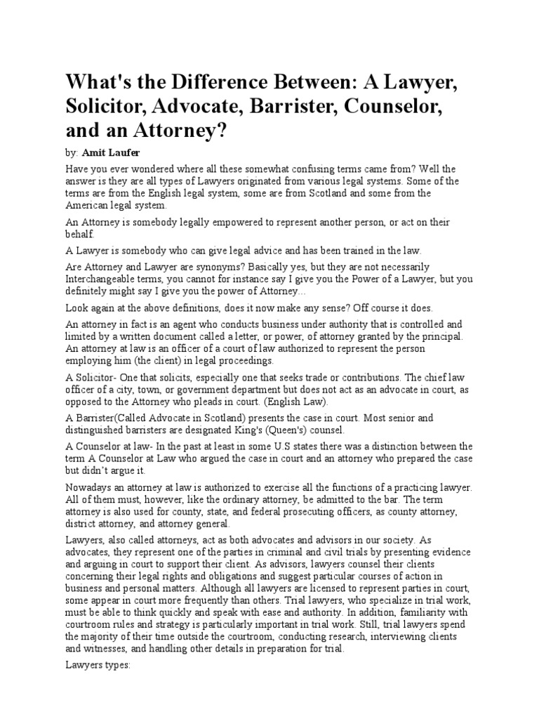 Lawyer Info Barrister Lawyer