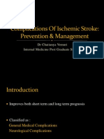 Complications of Ischemic Stroke