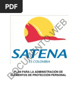 Sat-m48 Plan Para La Administracion de Elementos de Proteccion Personal