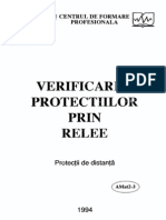 Verificarea Protectiilor Prin Relee