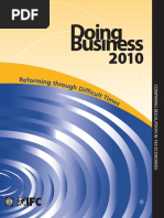 Download Doing Business 2010  Reforming through Difficult Times by World Bank Staff SN20820855 doc pdf