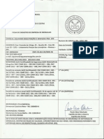 Ficha de Cadastro de Empresa de Mergulho 2013.2014