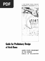 DISEÑO DE PRESAS EN ARCO USBR