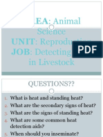 6 Detecting Heat in Livestock