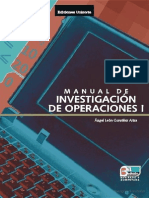 Manual de Investigación de Operaciones I - Angel León González 3ra Ed