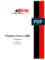2 - Windows Server 2008 -  Servidor DNS.docx