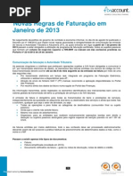 Novas Regras de Faturacao Em Janeiro de 2013 Web