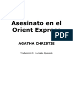 Agatha Christie - Asesinato en El Orient Express
