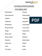 6. Occupation & Profession Vocabulary 101-126