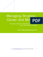 Managing Strategy Career and Mindset Training