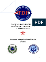 Curso Basico de Mergulho Autonomo