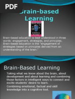 Brain Based Education | PDF | Perception | Learning