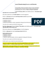 M11EKM 1314JANMAY Coursework Parts 1 and 2 - Sem 2