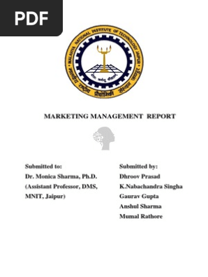 Marketing Report