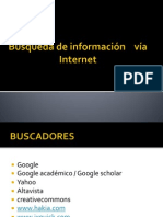 Busqueda Internet