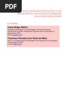 Albino Melo 2011 Inclusao Do Estudante Com Defi 6862