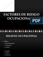 Factores de Riesgo