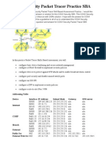 CCNA Security Packet Tracer Practice SBA