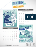 Khilafah Untuk Pemula Kalender 2014 Alfatih Studios