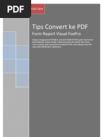 Download Tips Form Report Visual FoxPro ke PDF by Lucky Permana SN20829322 doc pdf