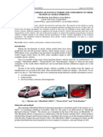 Information about electric vehicles