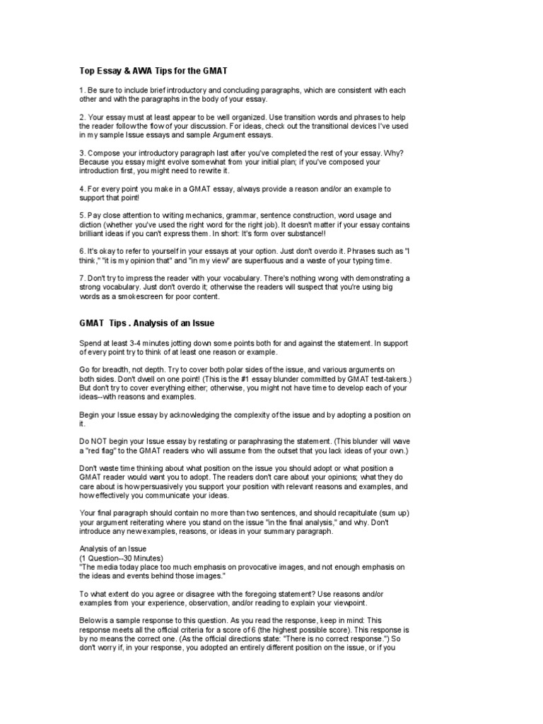 GMAT Essay Writing Mastery | PDF | Career & Growth | Art
