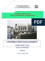 Cec 242-Construction Management