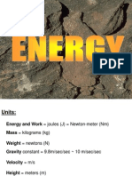 Energy Calculations