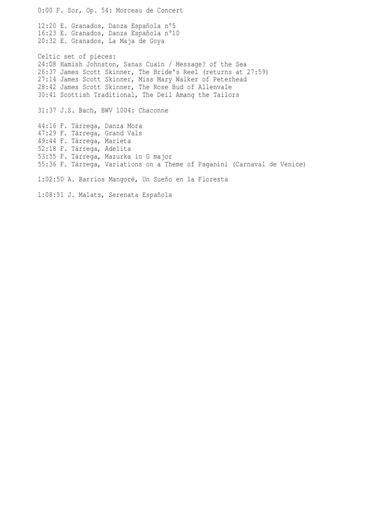 David Russell A Recital In Beijing