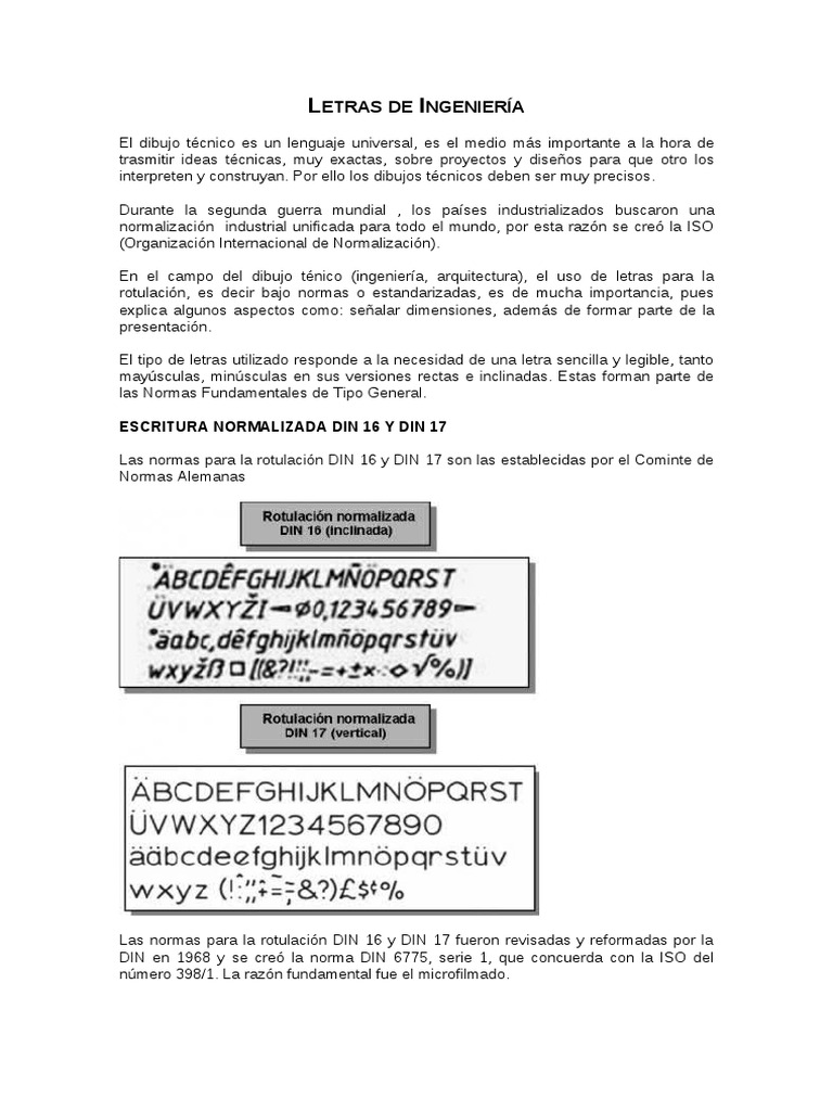 Letras de Ingeniería | PDF | Dibujo | Ciencia cognitiva