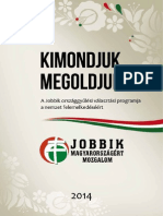 Jobbik Program Kimondjukmegoldjuk2014 Netre