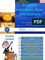 Economic Institutions ,Rules and Contracts