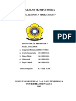 Makalah Kelompok 7 Galileo Dan Fisika Baru