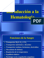 Introducción A La Hematología