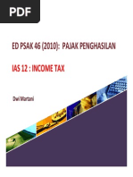 Download PSAK 46 Pajak Penghasilan IAS 12 Income Tax 240911 by Alice SN208314168 doc pdf