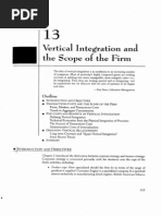Vertical Integration and the Scope of the Firm_cap 13